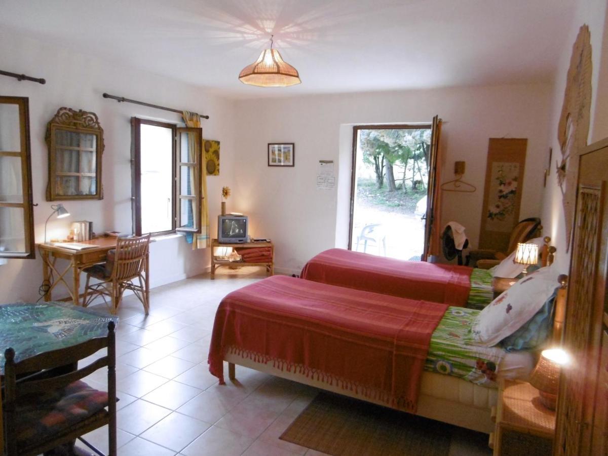Bed and Breakfast Le Val Leron Valaurie Exterior foto